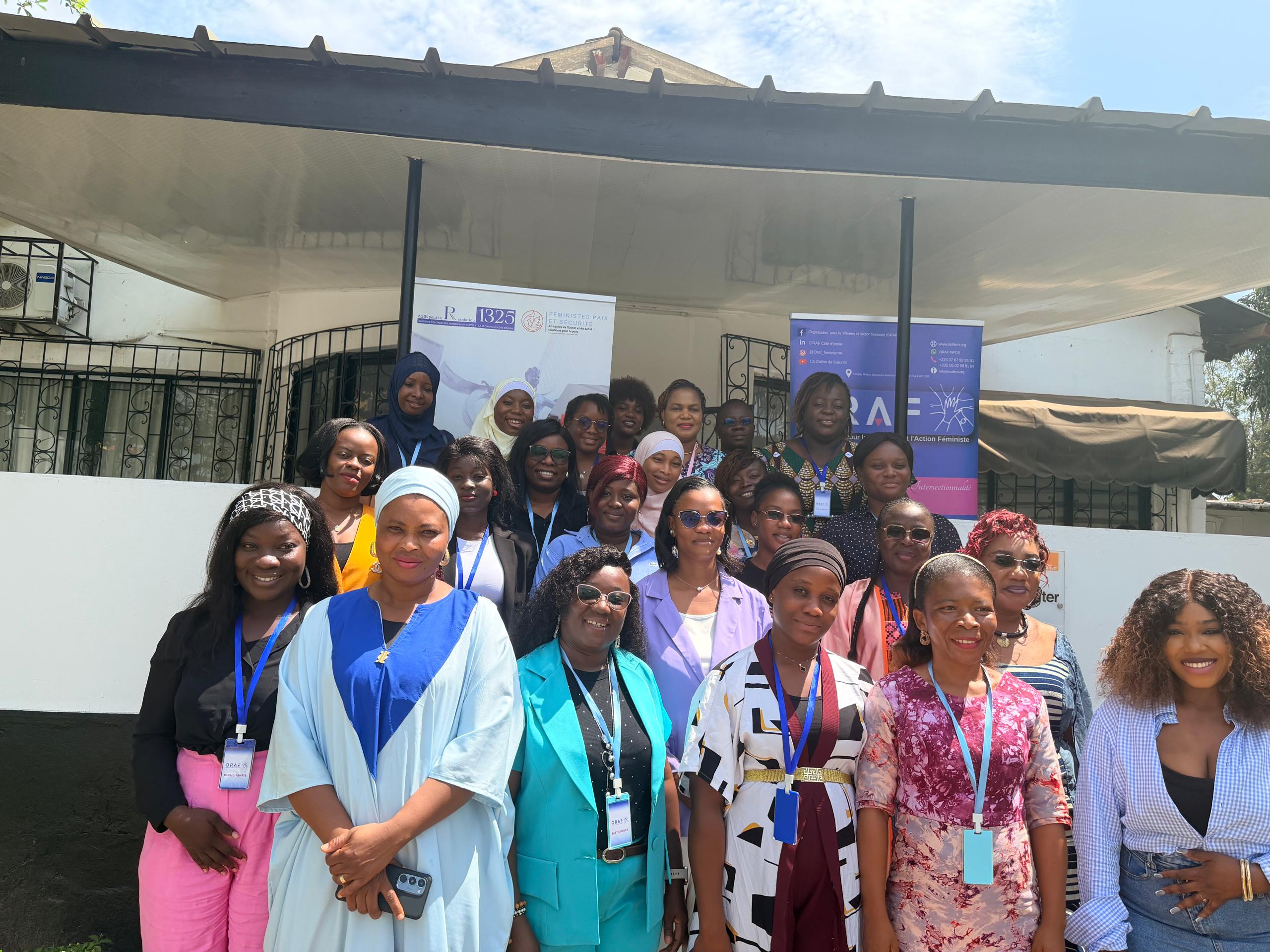 Lancement officiel du projet Agir au Féminin pour la R1325 le samedi 08 novembre 2025